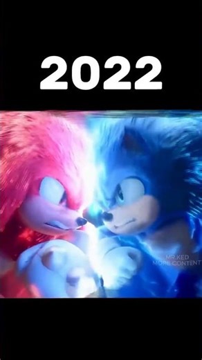 New Evolution Sonic 1992-2024#evolution# #sonic # shorts