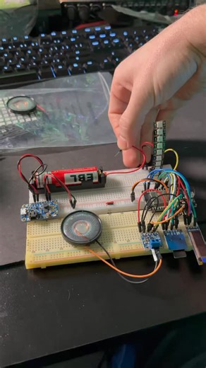 Brenden Vogt on Instagram: "Lightsaber Prototype Build ⚡🛠️ Lightsaber prototype built from raw components: 18650 battery, charge/boost controller, pixel LED strip, audio amplifier, SD card, and an OLED display. No kits — just electronics, firmware, and iteration. Follow for more builds, prototypes, and hands-on engineering projects. #lightsaber #electronics #diyprojects #makersofinstagram #engineering"