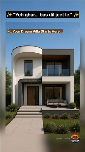 Beautiful Black & White Duplex House | Budget-Friendly Design