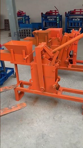 Manual Brick Machine, Hand-Operated Brick Press Makes, Ideal for African Regions!