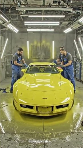 1982 Corvette Found in Garage… Full Restoration | From Dust to Dream Car #beforeandafter #cartok