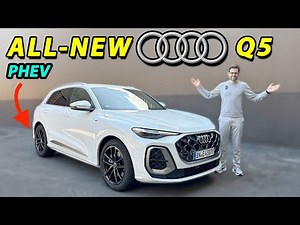 2026 Audi Q5 driving REVIEW PHEV (e-hybrid) - why is the Q5 the most sold Audi?