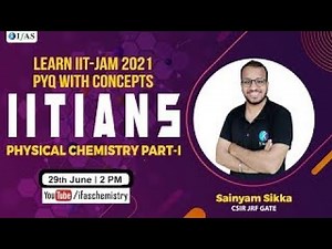 Complete IIT JAM Chemistry Previous Year Paper Solution with Discussion 2021