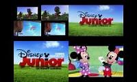 Mix of 4 videos from youtube : Todos Disney junior ya regresa multilanguage