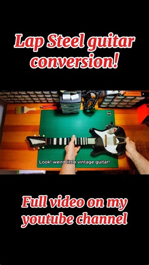 Two handmade guitars transformed into Lap Steels — Full video on my YouTube channel! Link in bio! Giving new life and voice to forgotten instruments  #zetacreations #lapsteel #vintageguitar #handmadeguitar #guitarbuild #guitarproject #diyluthier #guitarrestoration #handmadeinstrument #guitarcraft #slideguitar #diybuild #vintageamp #recycledguitar #musicmaker #luthier #guitar | Zeta Creations | Facebook