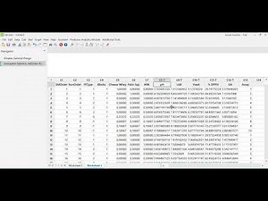 Minitab Mixture Design
