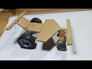 how to make rc car by cardboard