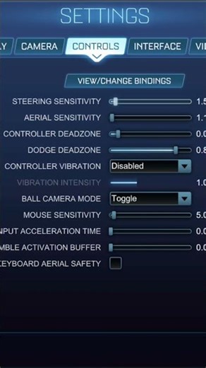 Best RL settings