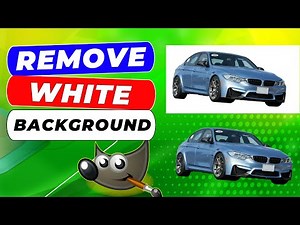 How to remove white background in gimp | GIMP tutorial