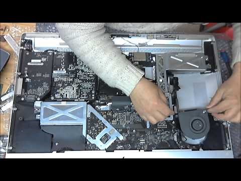 iMac 2009 27 pouces remontage ventilateur droit