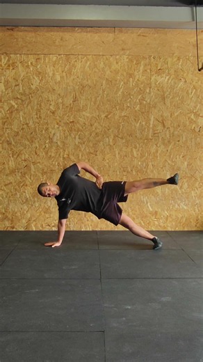 Plancha lateral estrella dinámica con brazo extendido