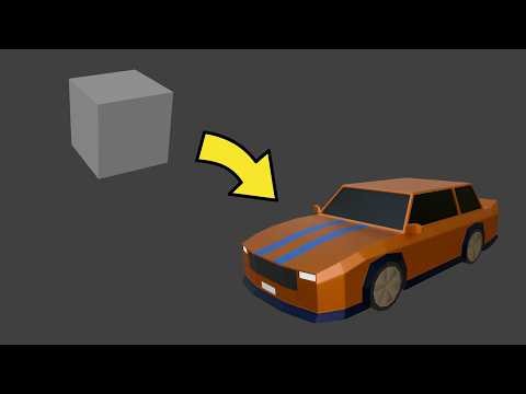 Making a Low Poly Car