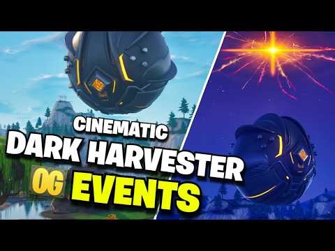 Fortnite | DARK HARVESTER OG EVENTS 4K Cinematic Timeline