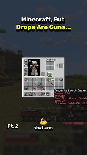 Minecraft, But Drops Are Guns… (part 2 #XNestorio #minecraftusa #minecraftbut #unitedstates #usa🇺🇸