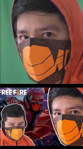 Origami ninja mask