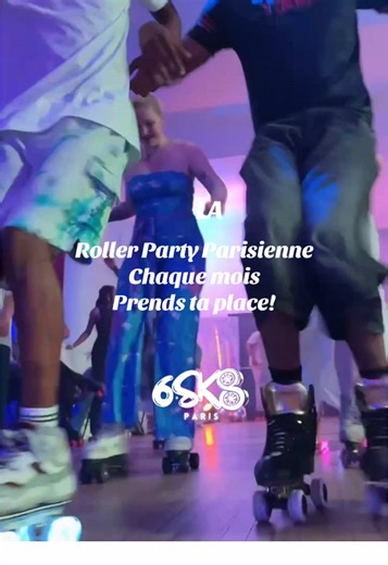 6SK8 ROLLER PARTY Événement mensuel De 20h30 à 02h00 📍Salle Colonne 94 boulevard Auguste Blanqui 75013 Paris 🔗 Lien pour réservation dans ma bio TikTok et Instagram@syssiskate 0646142185 Pour tous niveaux, quad ou en ligne, let’s goooo Location de roller sur réservation Bar sur place Food & drink Workshop initiation roller avant la soirée sur réservation 19h30 à 20h30 🛼@jeyz_sk8 @djanba_quadline 📹 @Tenin_tre 🫶🏾 #6skateparty#rollerdance #hiphop #fyp#pourtoi