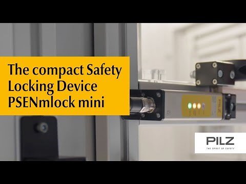 The compact Safety Locking Device PSENmlock mini | Pilz