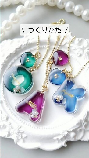 レジン♡ぷっくりアルファベットの作り方 #PR #shorts