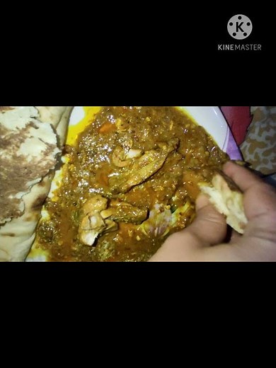 murgaa / tandoori roti // jo es ko khaye mota ho jaye