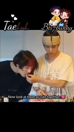The way tae feeding his baby bunny..🥰🤩#v#jungkook #bts#taekook#bts7bunny#trending #shorts