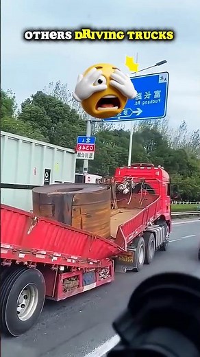 OTHERS CRAZY DRIVING VS LAST #shorts #driving #truck #trending #funny #trollface