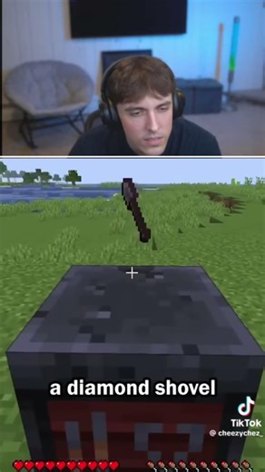 Diamond vs Netherite shovel, Dr.donut