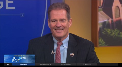 Scott Brown hoping to defeat Sununu "dynasty," win New Hampshire Senate seat