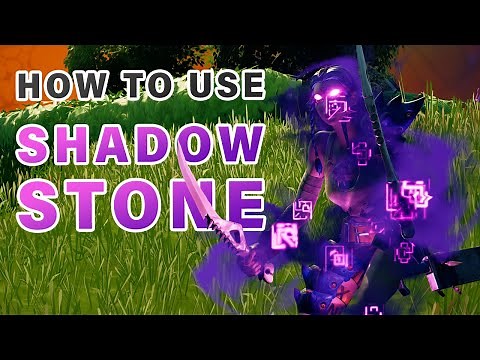 How to Use a Shadow Stone or Flopper to Phase for 3 Seconds Near a Player ► Fortnite