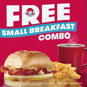 375K views · 49K reactions | We can’t say thank you enough. But we can offer a free breakfast for veterans and active military with ID on November 11th. | Wendy's | Facebook
