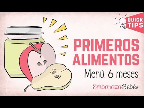 😋🍎 PORRIDGES for 6-MONTH-OLD BABIES (First foods)