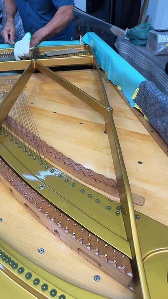 Restauro do Piano C Bechstein Modelo B 3/4