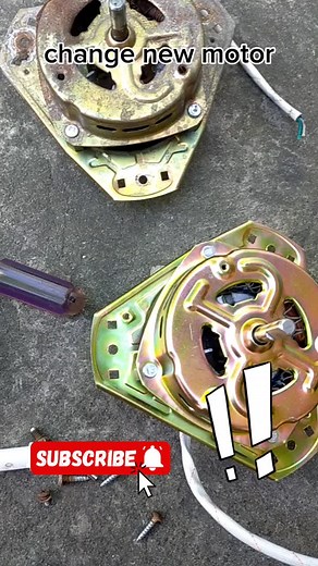 How to Repair a Defective Spin Dryer Motor