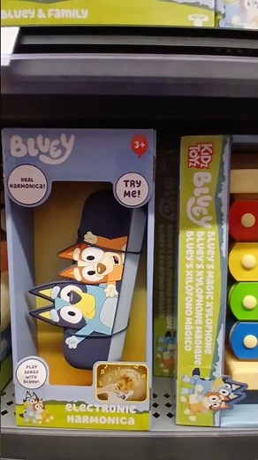 Bluey Electric harmonica & magic xylophone #bluey #musicalstyles #ytshorts