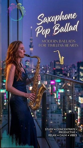 Emotional Saxophone Collection 💖 Relaxing Pop Ballad Instrumental Music 2026