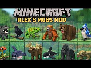 VILLAGER ZOO ANIMALS MOD / FIND A HOUSE TO BREED AND TAME ANIMAL MOB !! Minecraft Mods