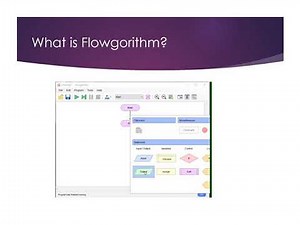 CIS 119 Lecture: Course Overview v2 - 5. What is Flowgorithm?