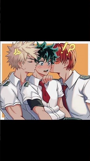 ​"The Ultimate Trio: Deku, Todoroki, and Bakugo ✨"#MyHeroAcademia #Deku #Todoroki #Bakugo #MHA