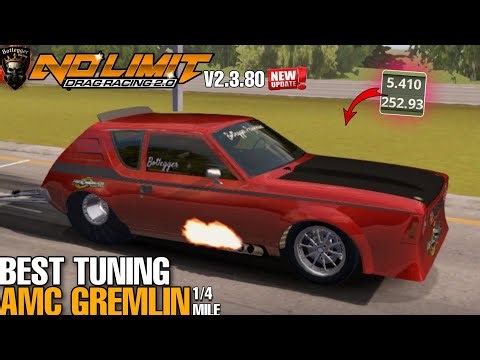 Latest Tune AMC GREMLIN 5. Second 1/4 mile no limit drag racing 2 V2.3.80 new update