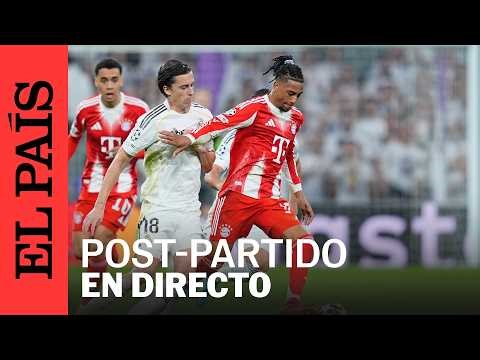 DIRECTO | Rueda de prensa post-partido Real Madrid y Bayern de Munich | EL PAÍS