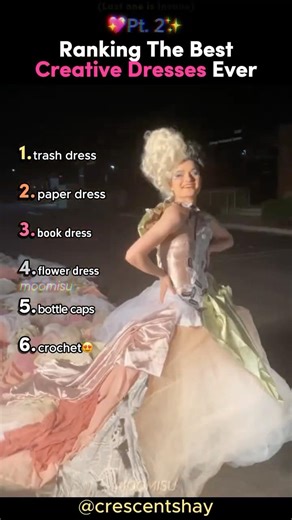 Ranking The BEST Creative Dresses Ever 💖✨(Part 2) #tiktokviral