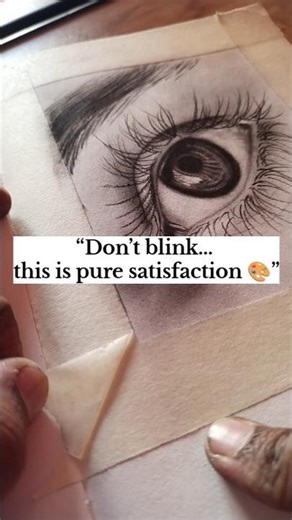 Charcoal Eye Drawing for Beginners | Realism Practice