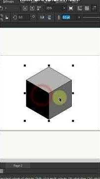 How to make Best 3D Design in Corel Draw|3d design in corel draw| #coreldrawtutorial #shortdesign