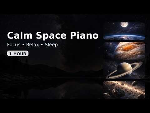 Ethereal Cosmos ★ Relaxing Piano ★ Beautiful Space Night Sounds