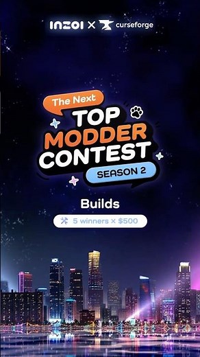 inZOI Next Top Modder 2 Winners: Builds