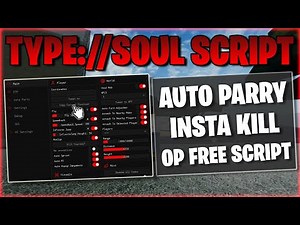 KEYLESS TYPE://SOUL GUI SCRIPT/HACK! AUTO PARRY, OP AUTOFARM MOBS, PLAYERS, AIMBOT & MORE!