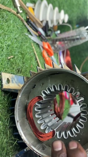 How To Motor Rewinding 🔧⚡#shorts #rewinding #motor