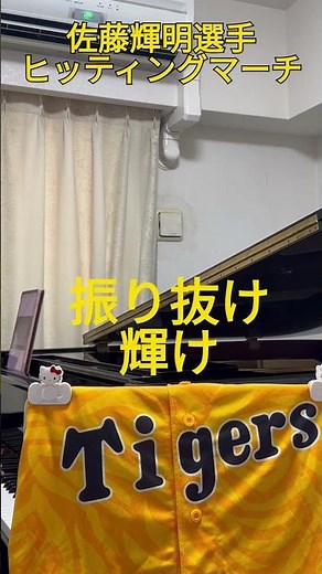とらほー 甲子園100周年 佐藤輝明選手応援歌 サトテル 耳コピ 阪神 阪神タイガース 応援歌 甲子園