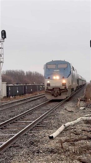 Amtrak 124 leading the Maple Leaf #train #railroad #railfan