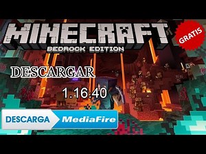MINECRAFT-BREDROCK-1.16.40 DESCARGAR MEDIAFIRE descargar 2021
