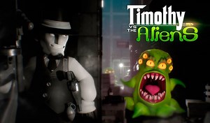 10K views · 12 reactions | Grab your tommy-gun and repel the alien invasion that threatens 1920's America, in Timothy vs the Aliens. Vote and give the developers feedback here: https://collective.square-enix.com/projects/428/timothy-vs-the-aliens02/ | Square Enix Collective | Facebook